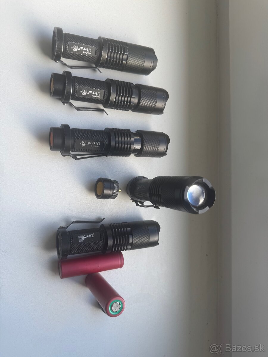 Led svietidla (baterka) 18650 clanok - 3