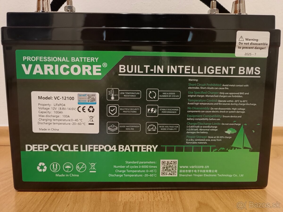 Batéria Lifepo4 12V - 3