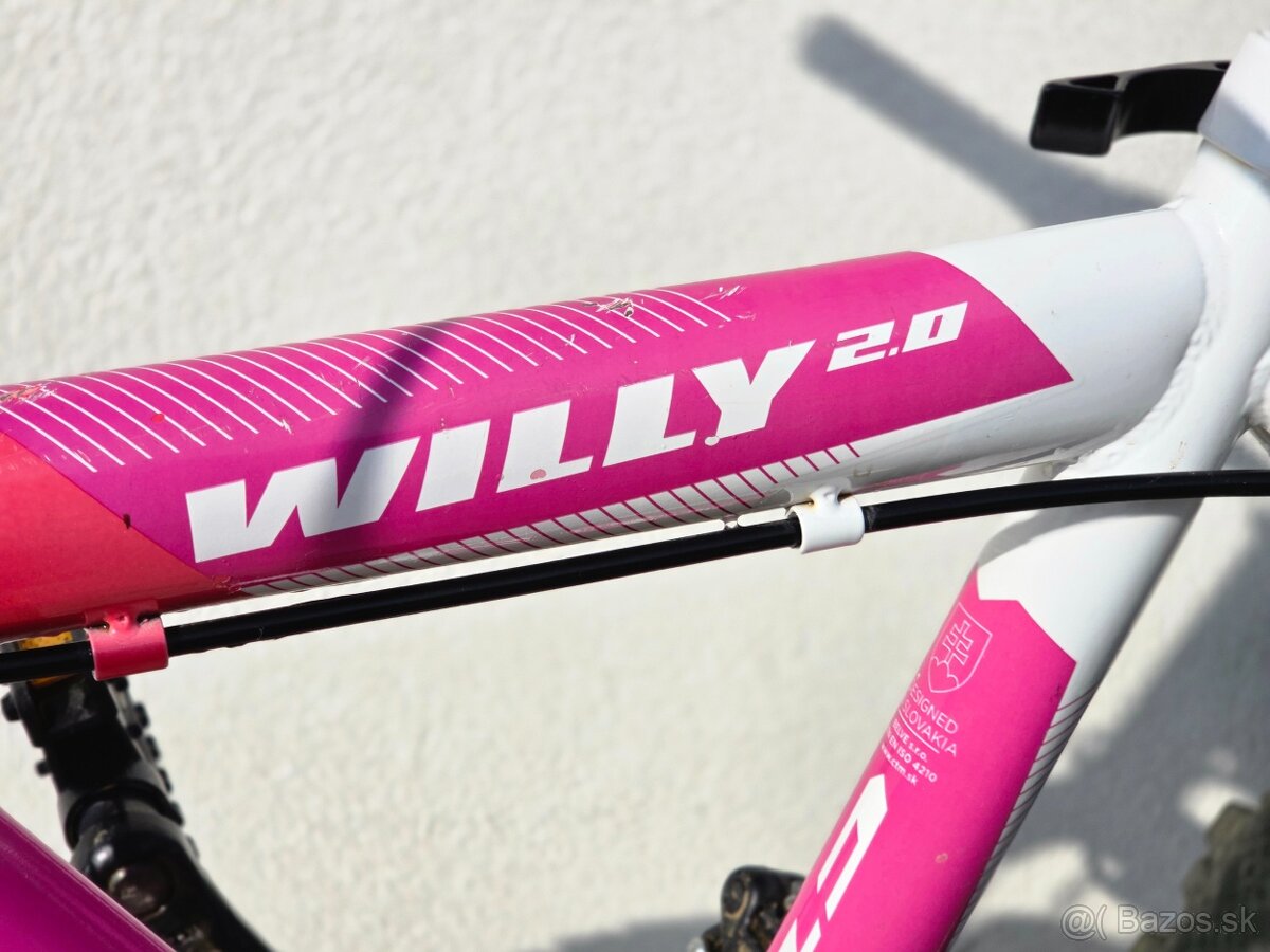 Predám detsky bicykel ctm willy 24 - 3