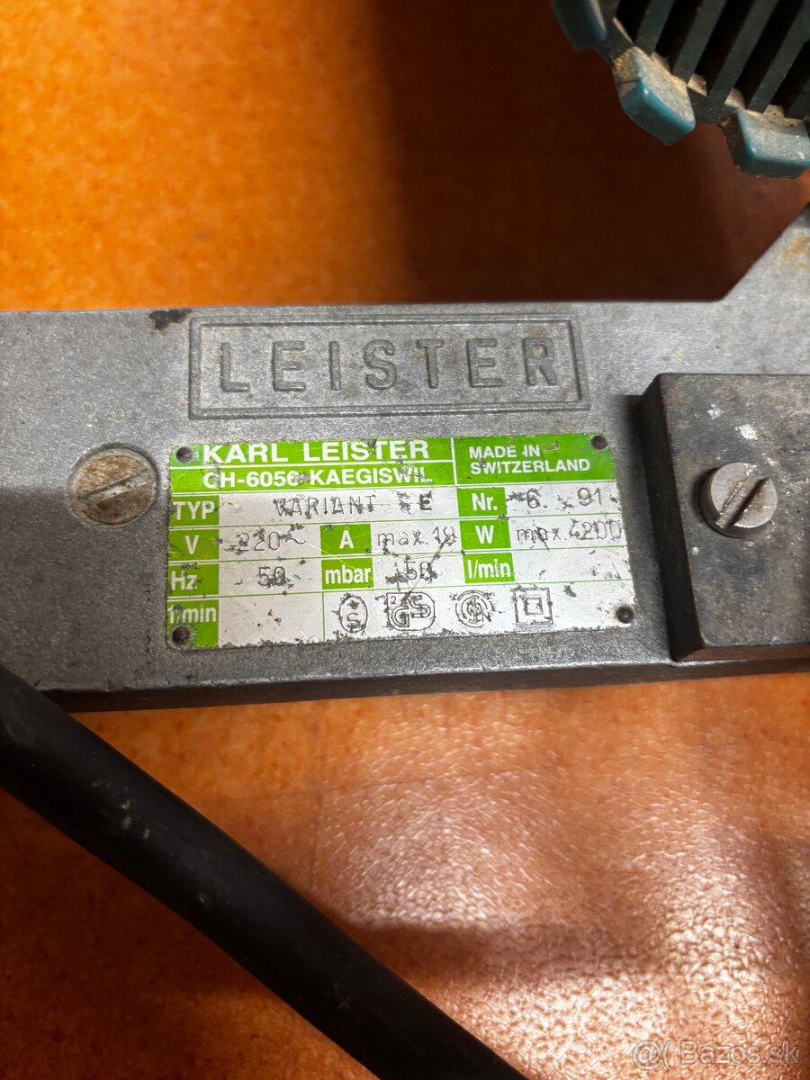 Zvarací automat Leister - 3