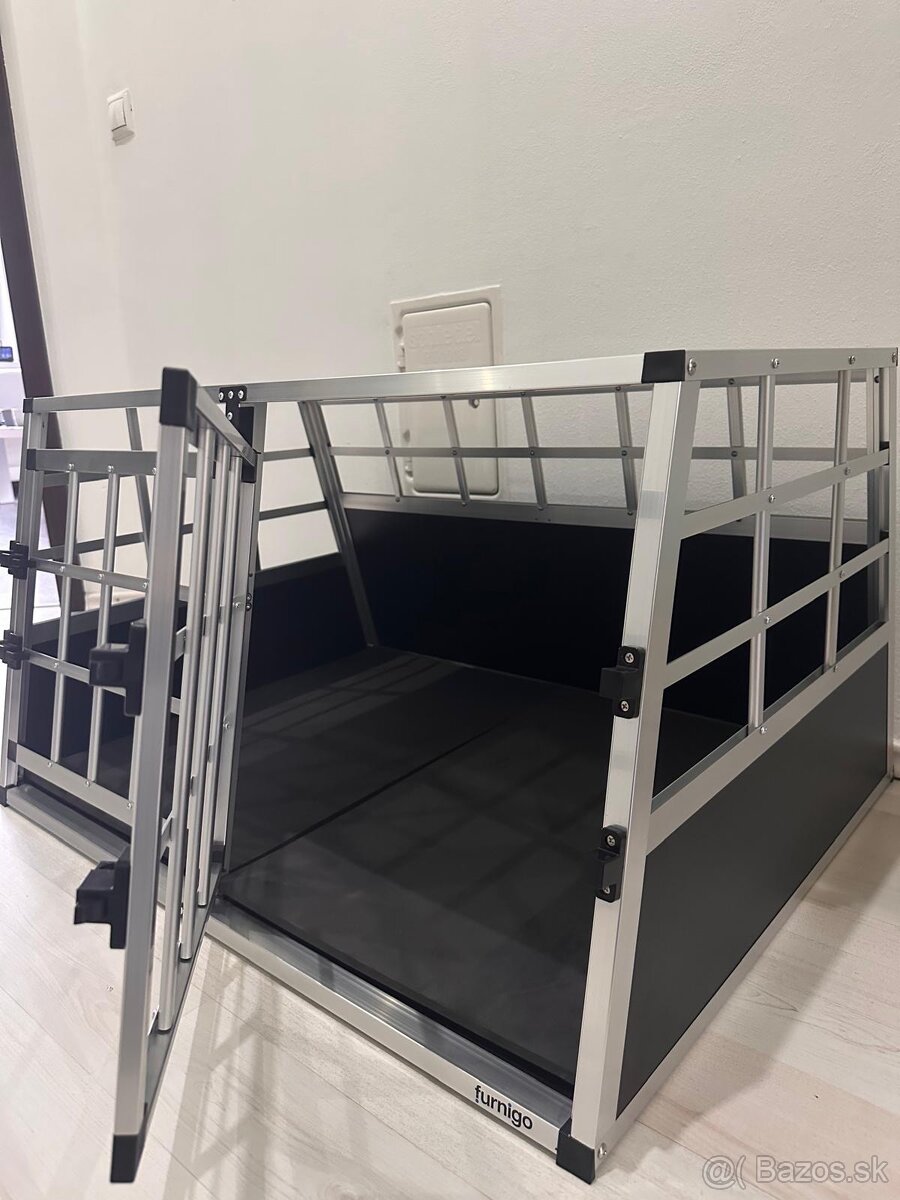 Prepravná ALU klietka pre psov - 3