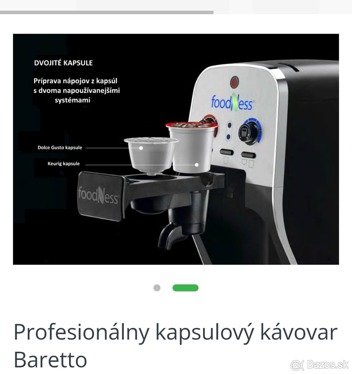 Profi kapsulovy kávovar - 3