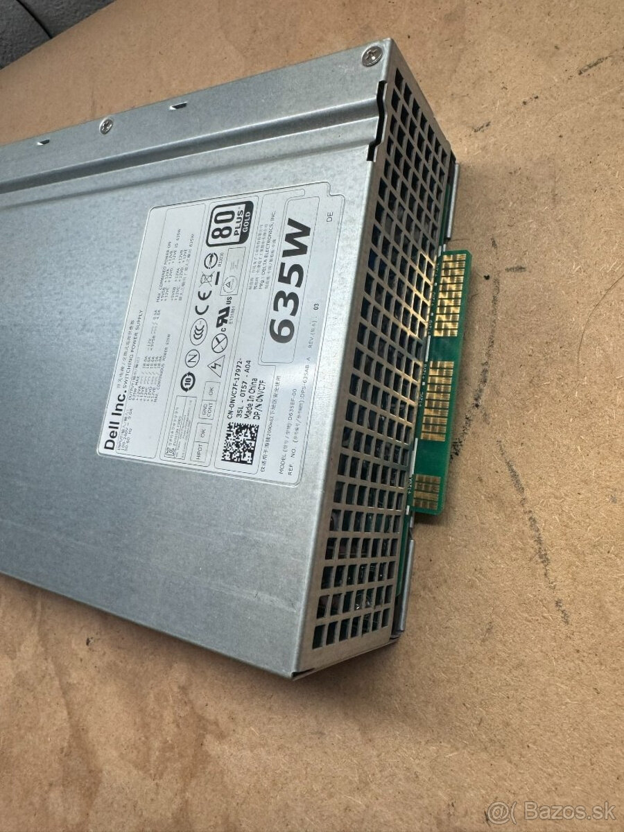 Predám použitý zdroj do počítača DELL Precision T3600 - 3