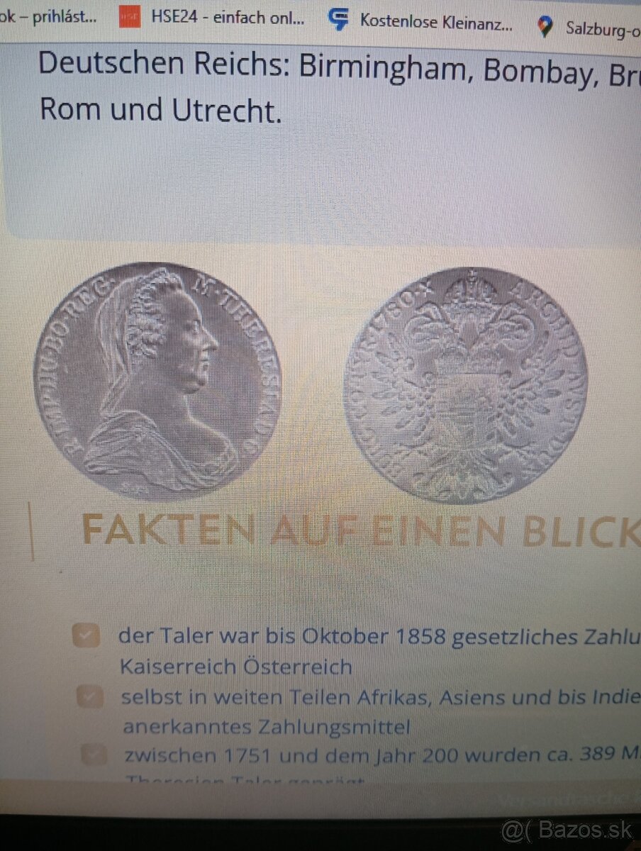 Strieborný taler - 3