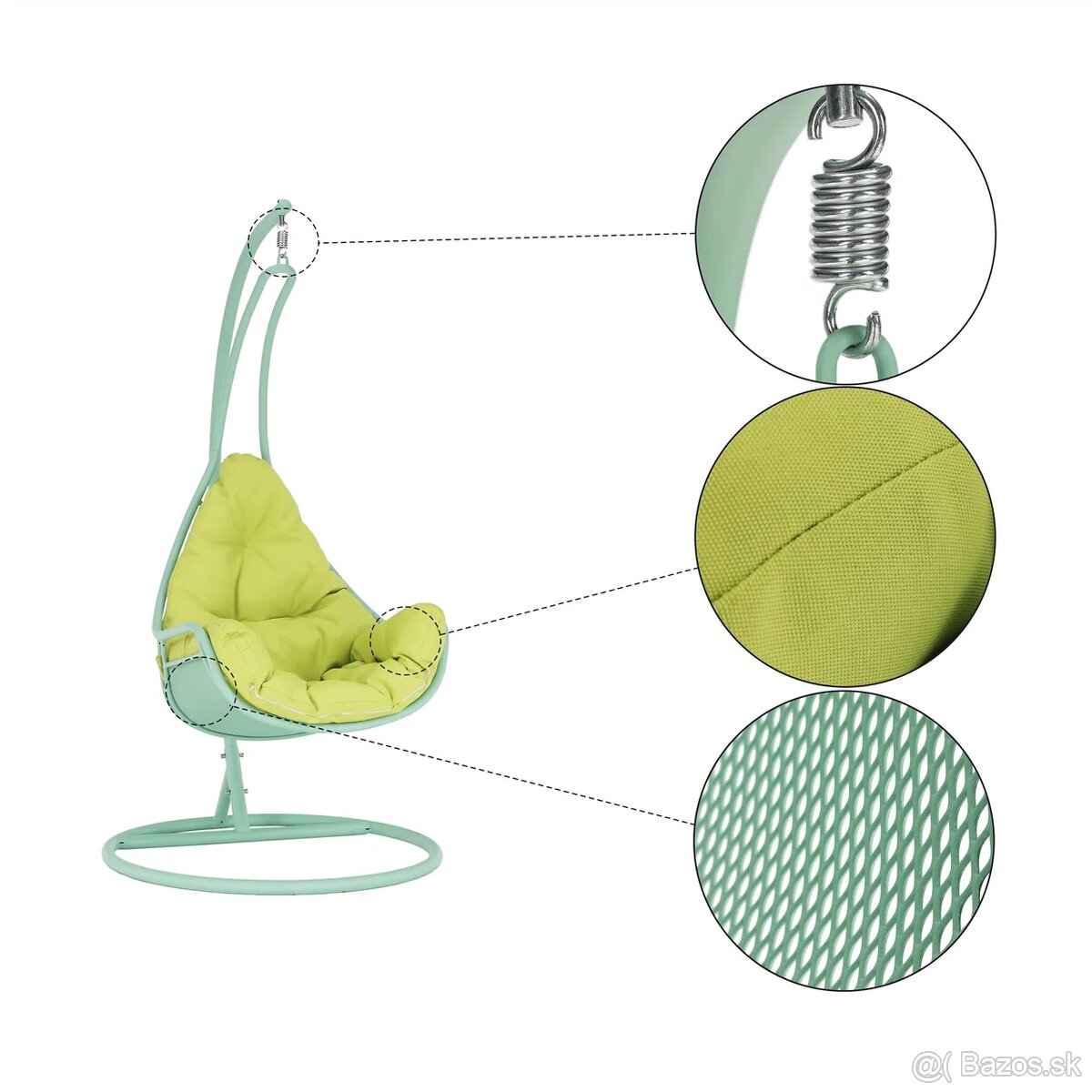 Závesné hojdacie kreslo - 3