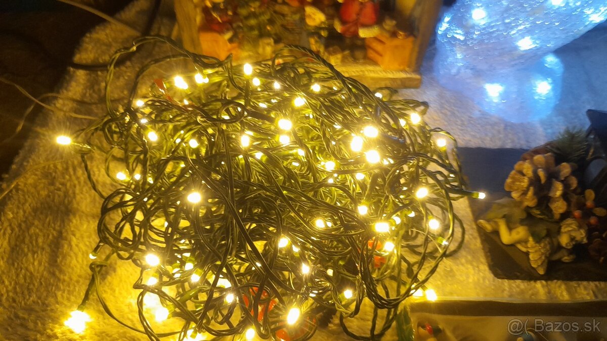 Vianočné svetielka, ozdoby - 3