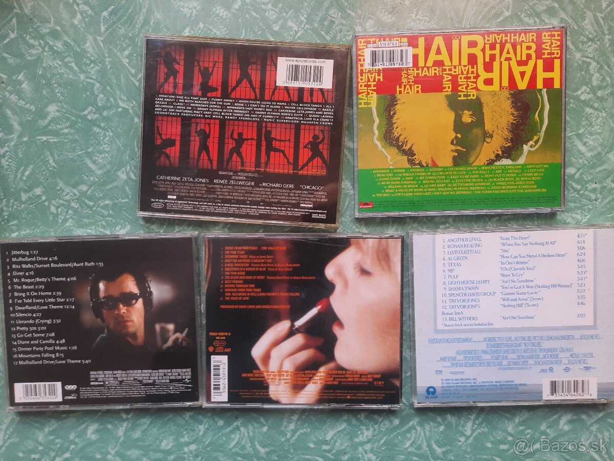 CD soundtracky - 3