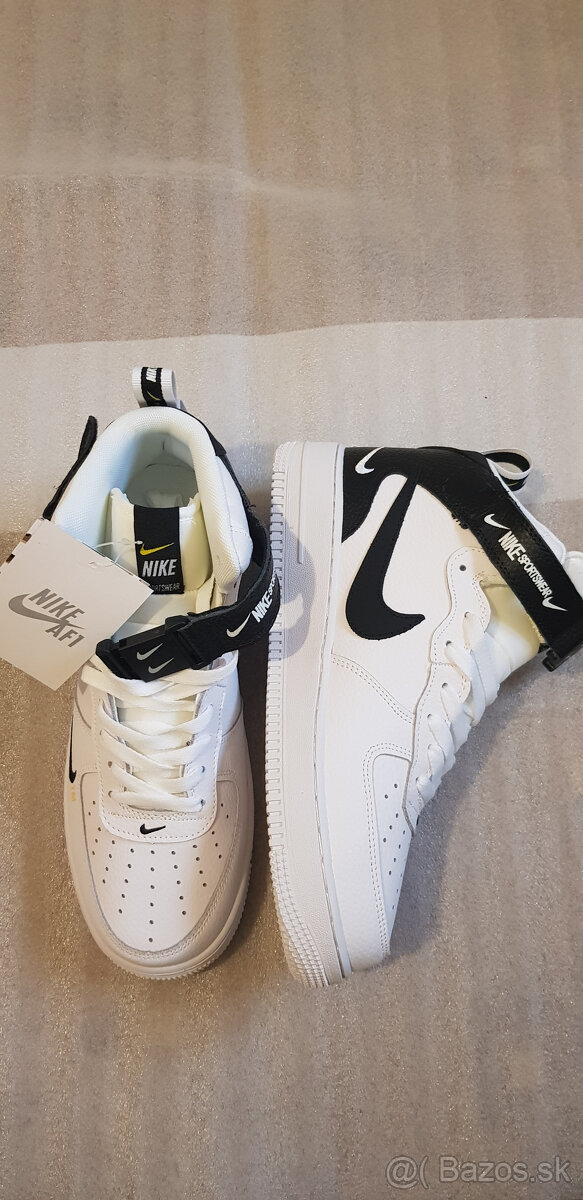 NIKE AIR FORCE 1 MID 07 WHITE - 3