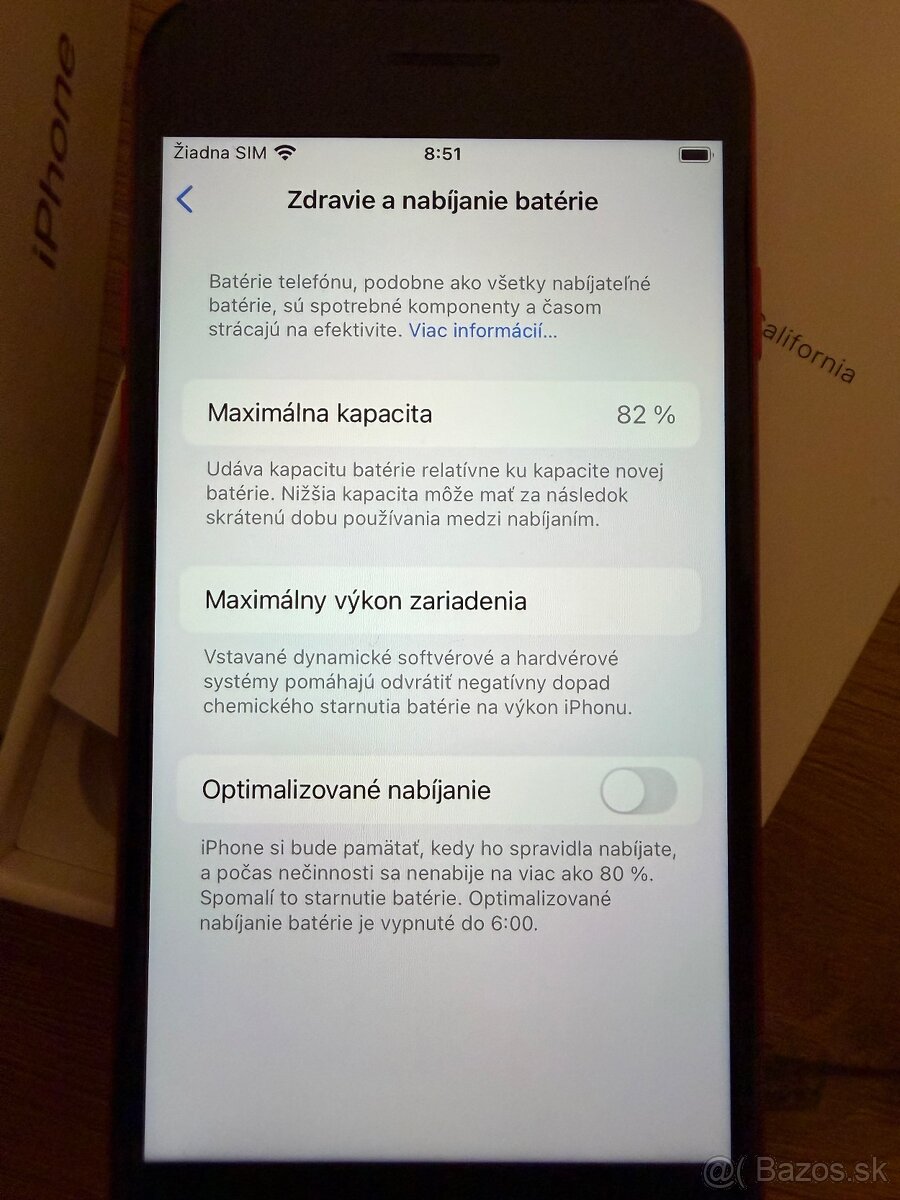 Iphone SE 2020 red 64GB - 3