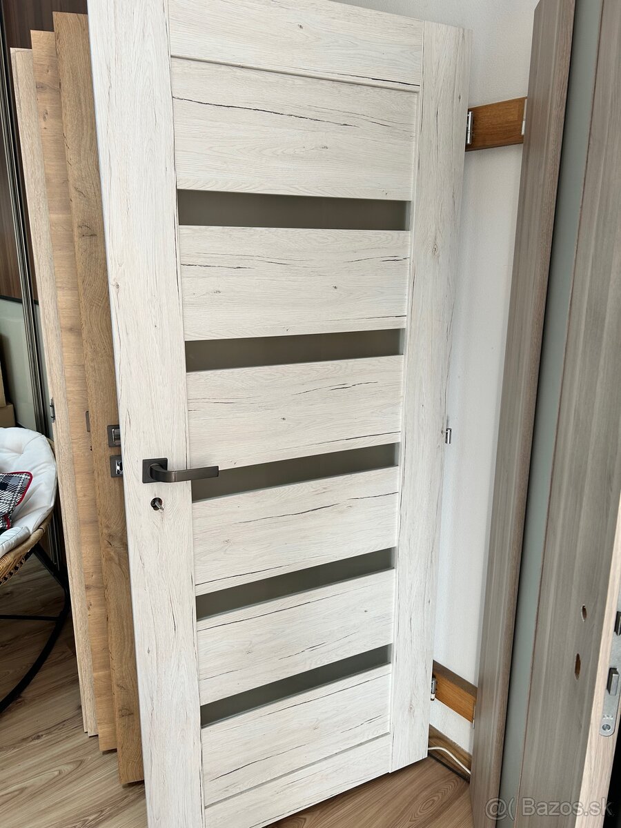 Predám interiérové dvere 80 cm bez zárubne - 3