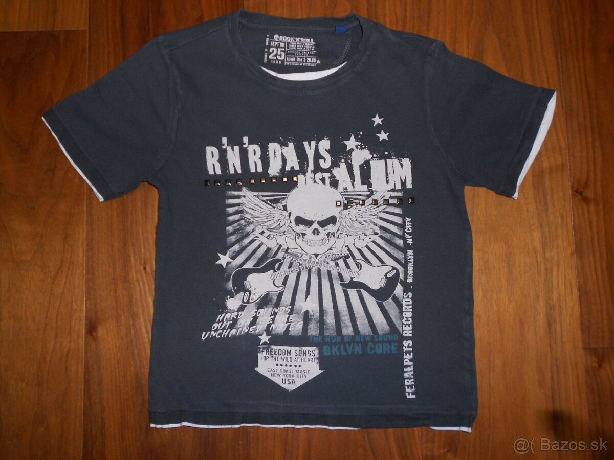 chlapčenske tričká 128 - 3