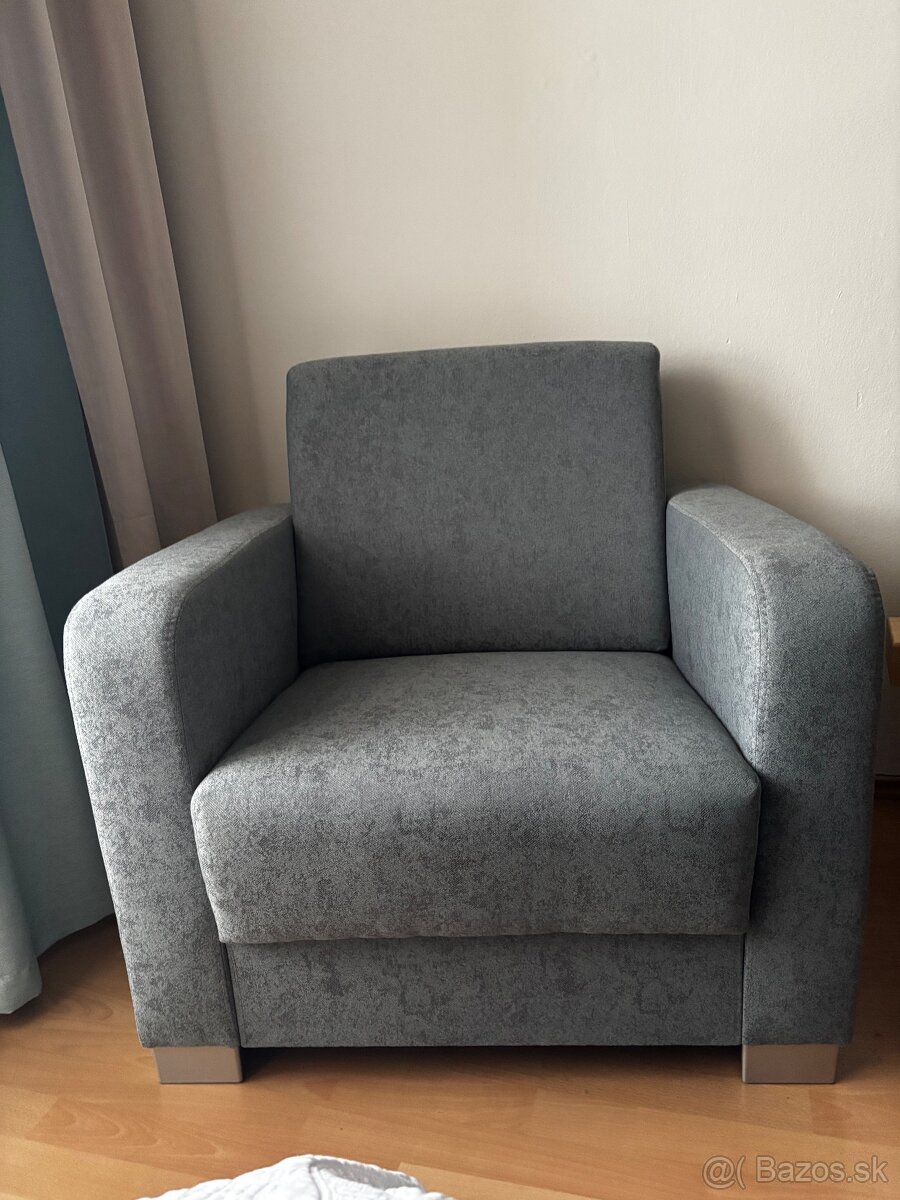Sedačka + kreslo - 3