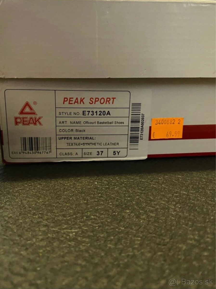 Chlapcenske basketbalove tenisky Peak - 3