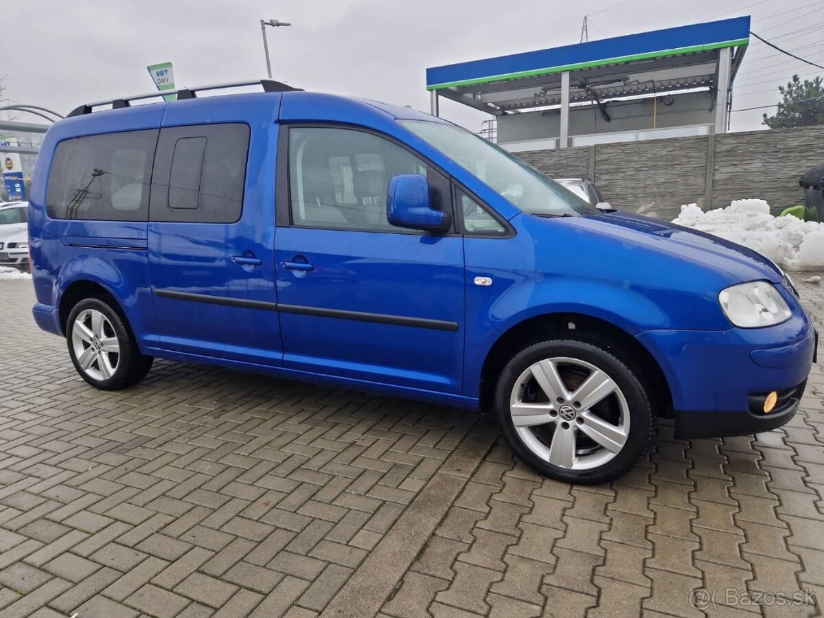 Predám Volkswagen Caddy 1.9 TDI 77 KW Maxi DSG.Tažné,Tempoma - 3