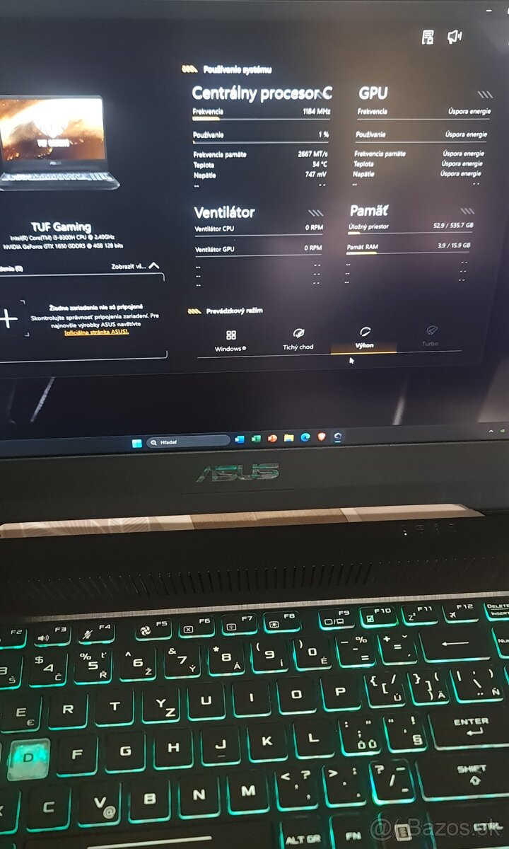 NT ASUS TUF GAMING FX505GT - 3