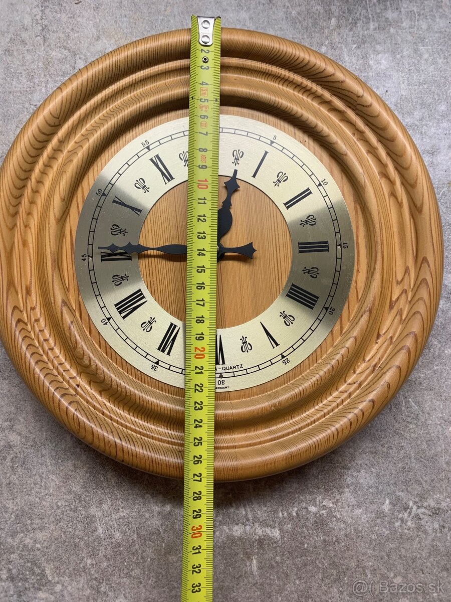 Drevene hodiny quartz - 3
