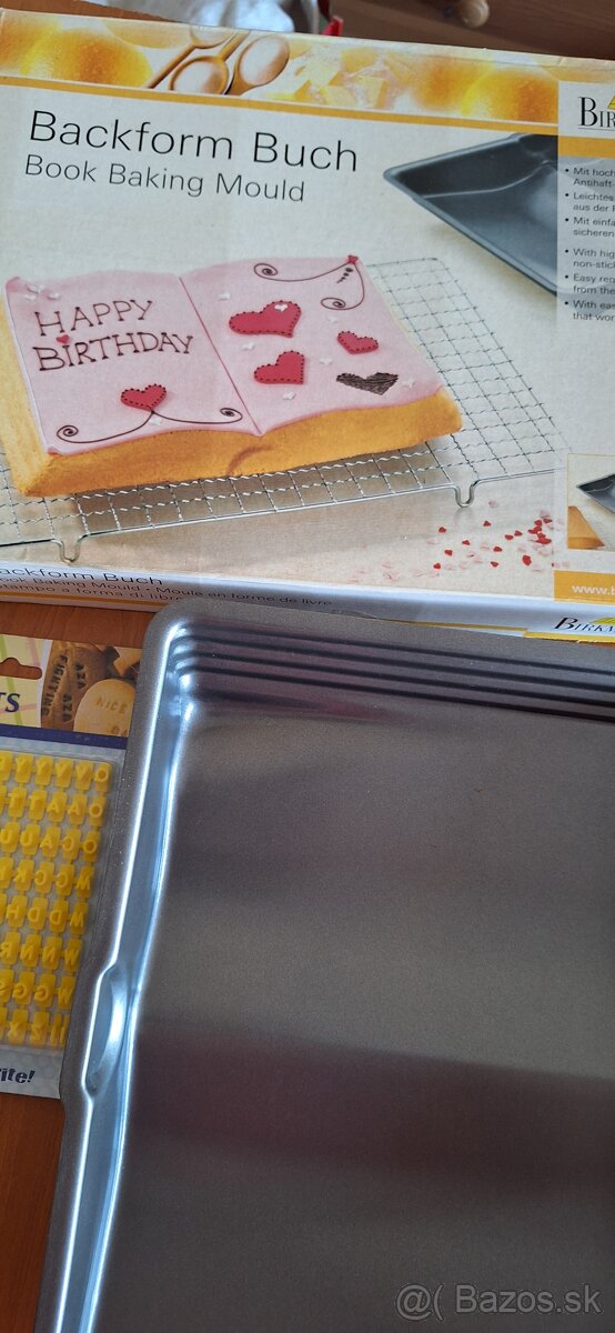 Forma na pečenie torty kniha - 3