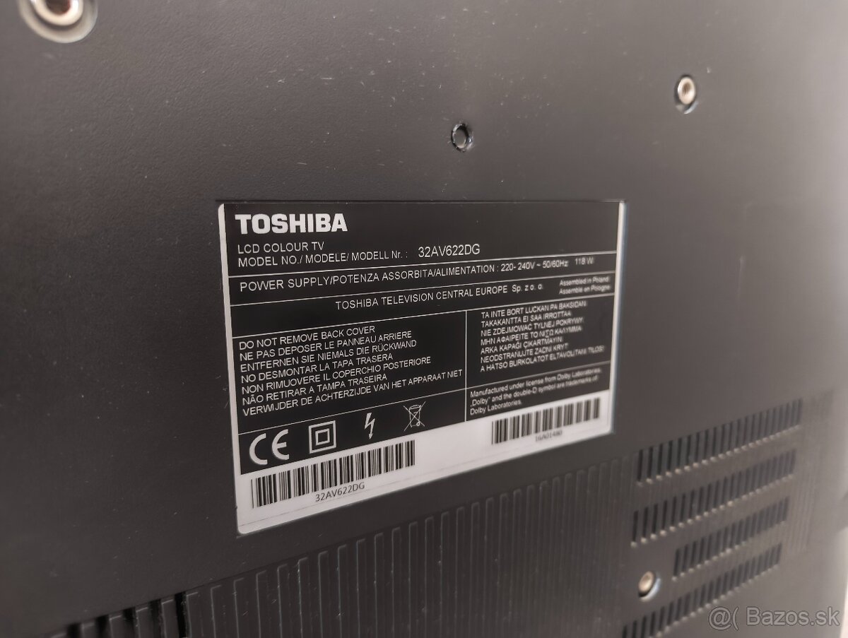 Toshiba 32AV622DG – 32" LCD televízor - 3
