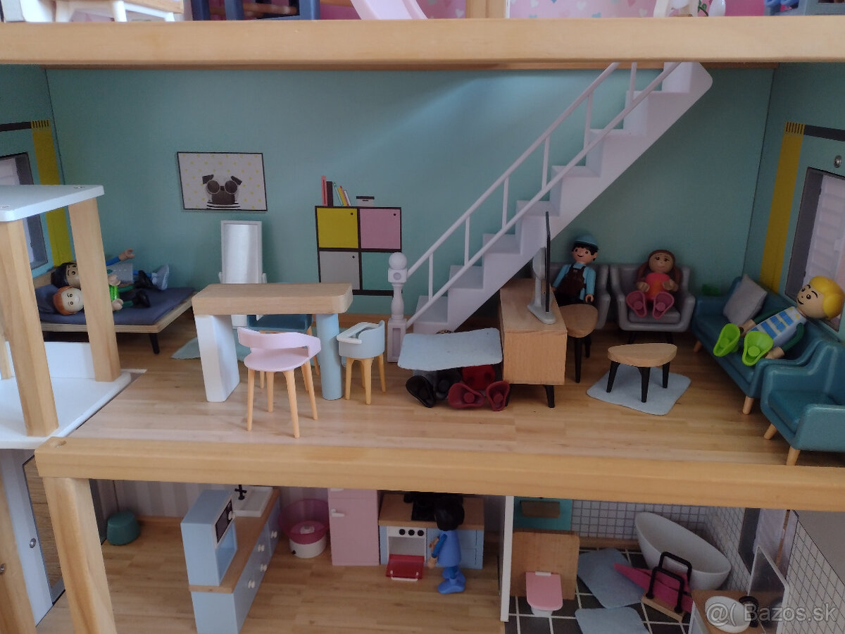 Detský drevený domček + príslušenstvo - 3