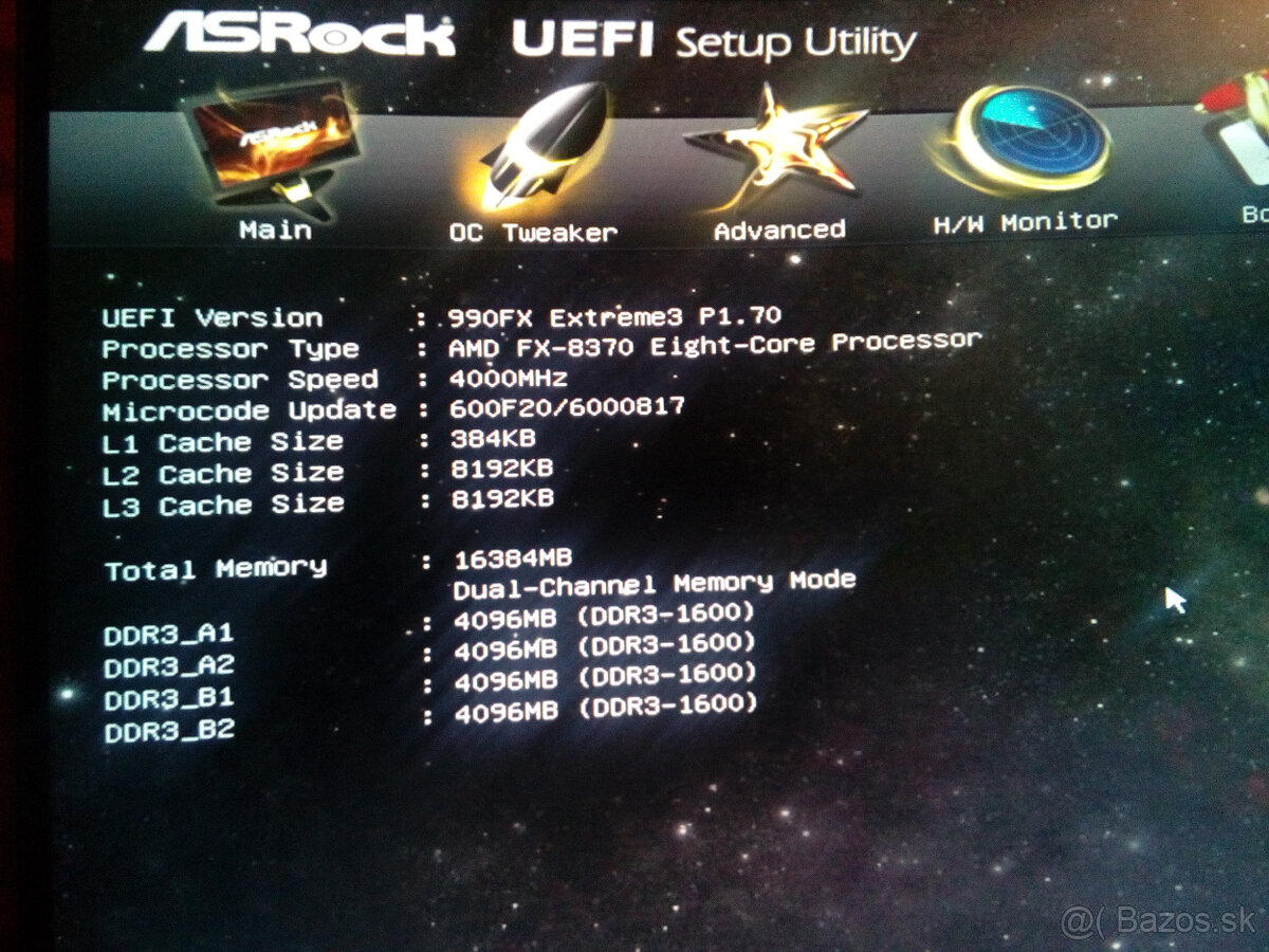 AMD FX-8370 VISHERA | socket AM3+ | TURBO 4,3Ghz - 3