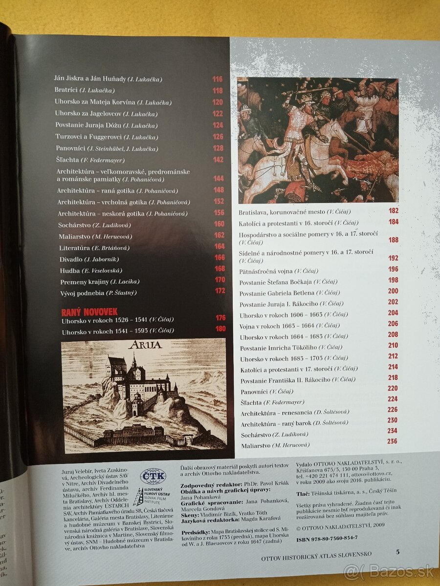 Ottov historický atlas SLOVENSKO - 3