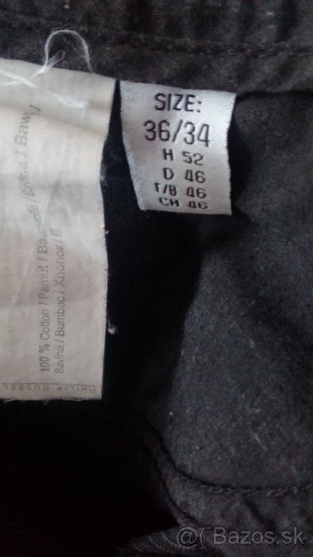 Pánske elegantné nohavice 36/34 - 3