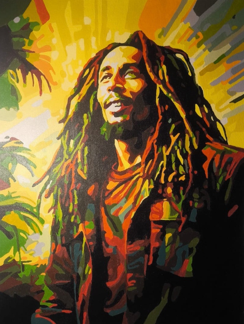 Bob Marley na obraze - 3