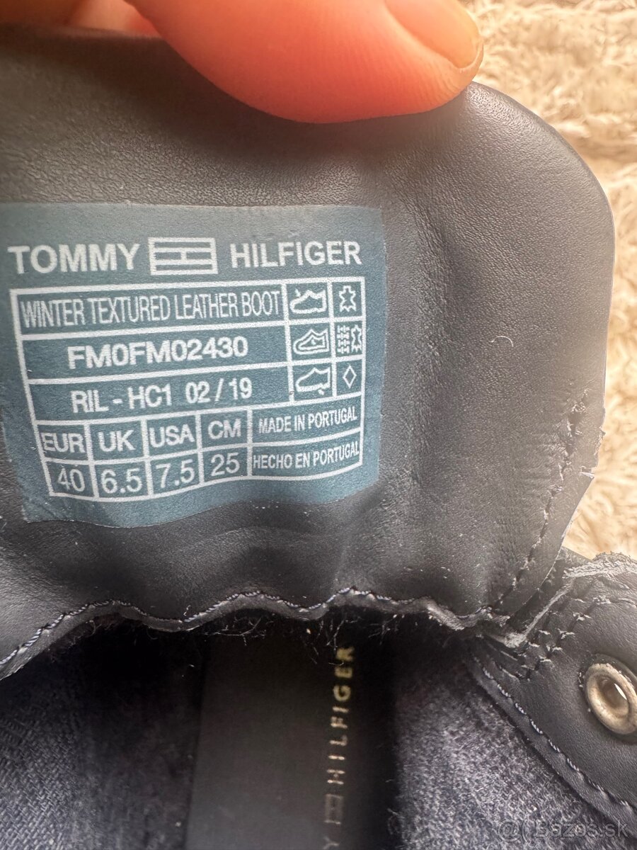 Tommy Hilfiger panske topanky 40 - 3