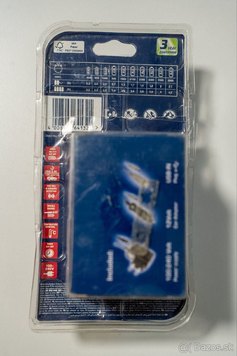 Predám nabijatelne Varta AA batérie 2600mAh + nabíjačka - 3