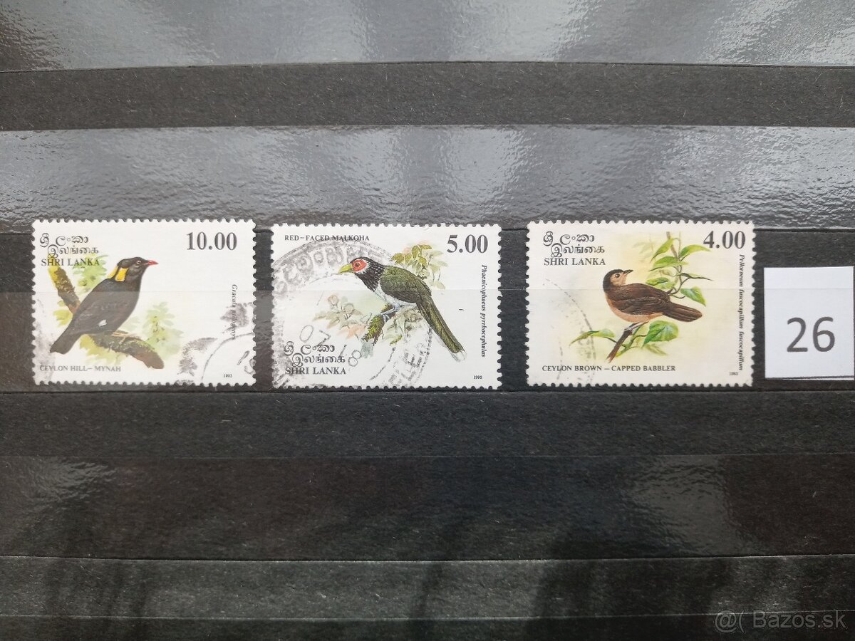 Poštové známky č.488 - ÁZIA - II. - 20 ks sérií - 3