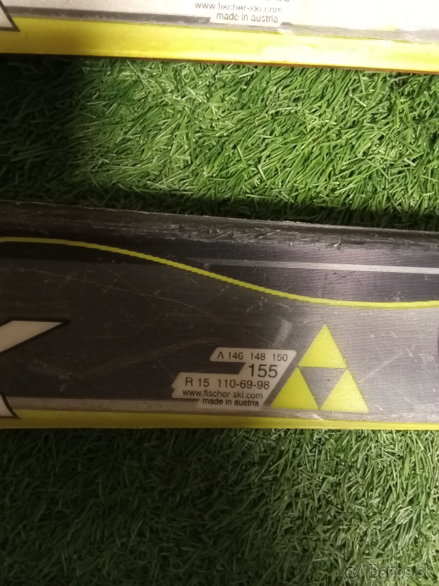 Lyže Fischer 155cm,Radius 15m - 3