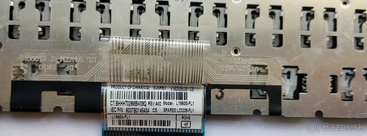 Klávesnica HP V162526US1 CZ - 3