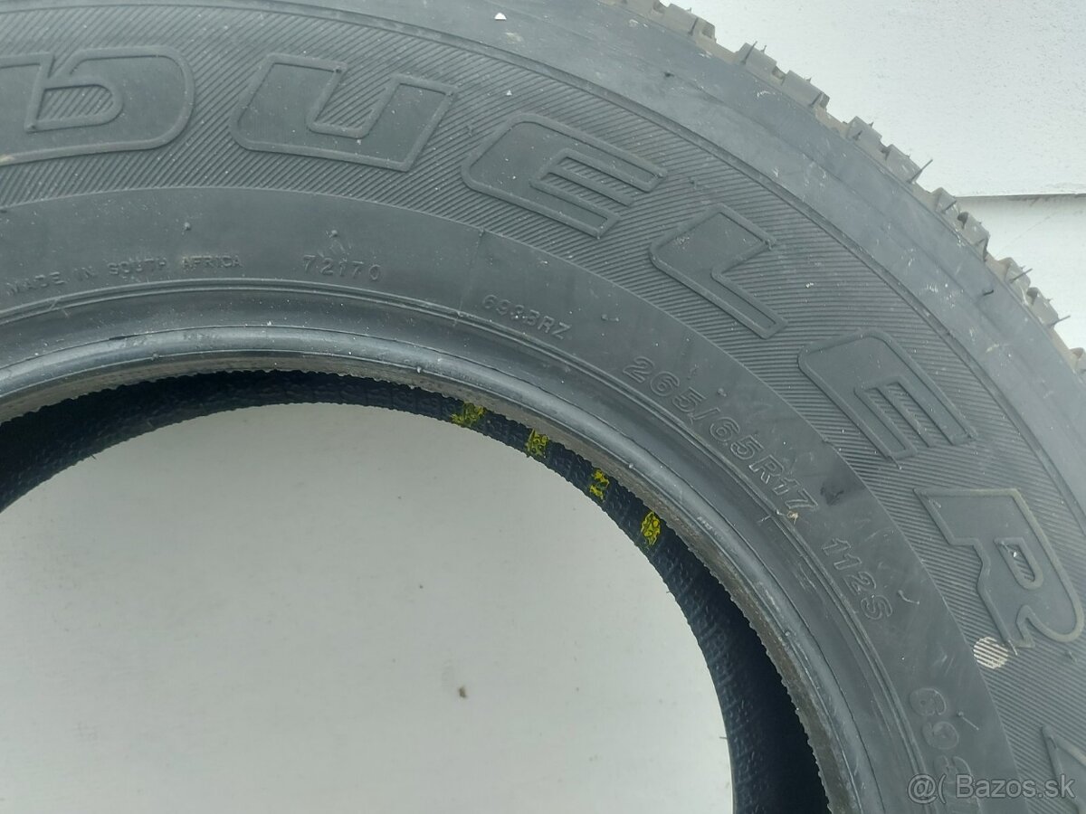 Predam celorocne Bridgestone Dueler 265/65 R17 - 3