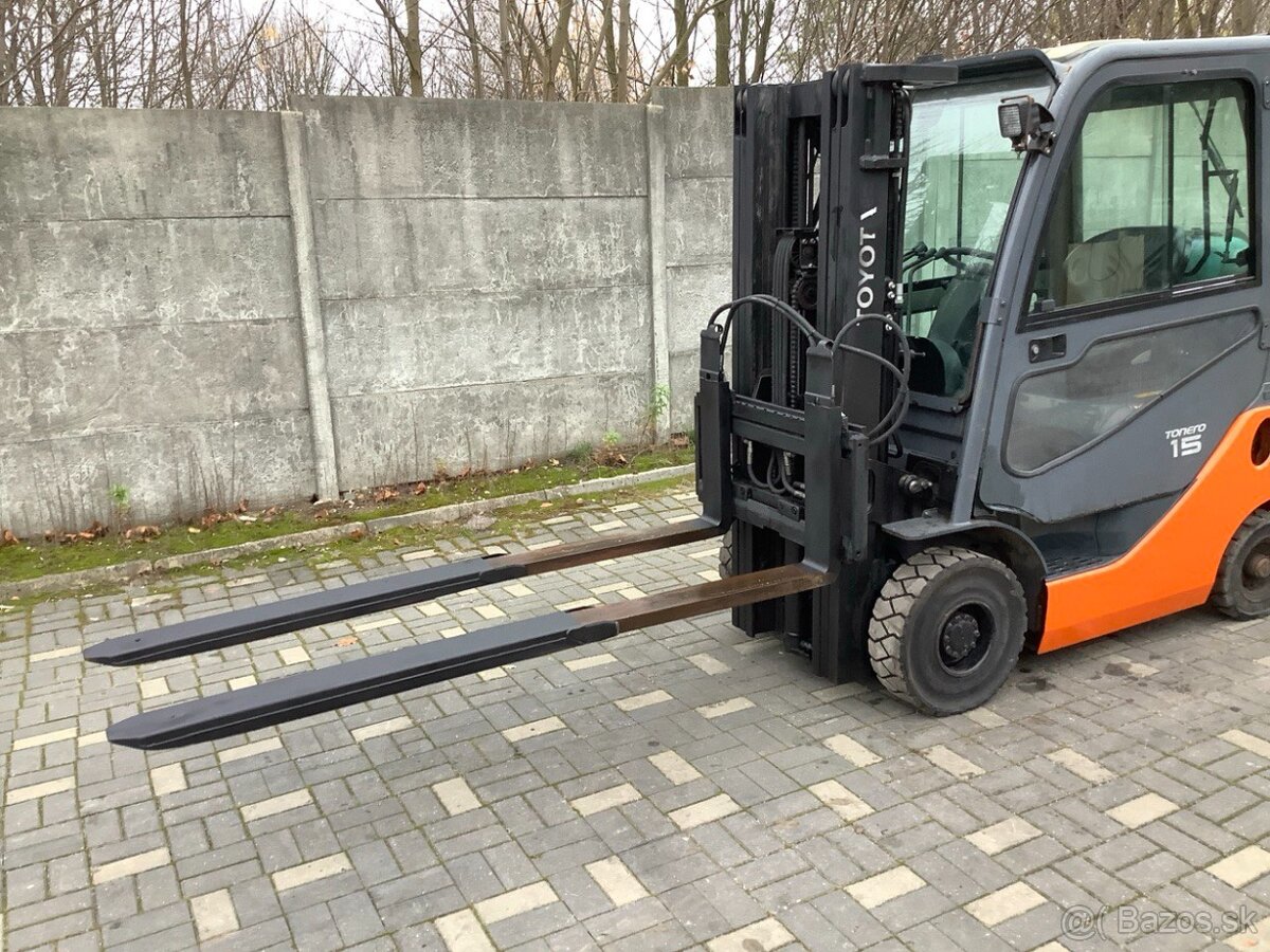 Toyota 8FGF15 LPG, Triplex 4,3 m, Kabína, 2018 - 3