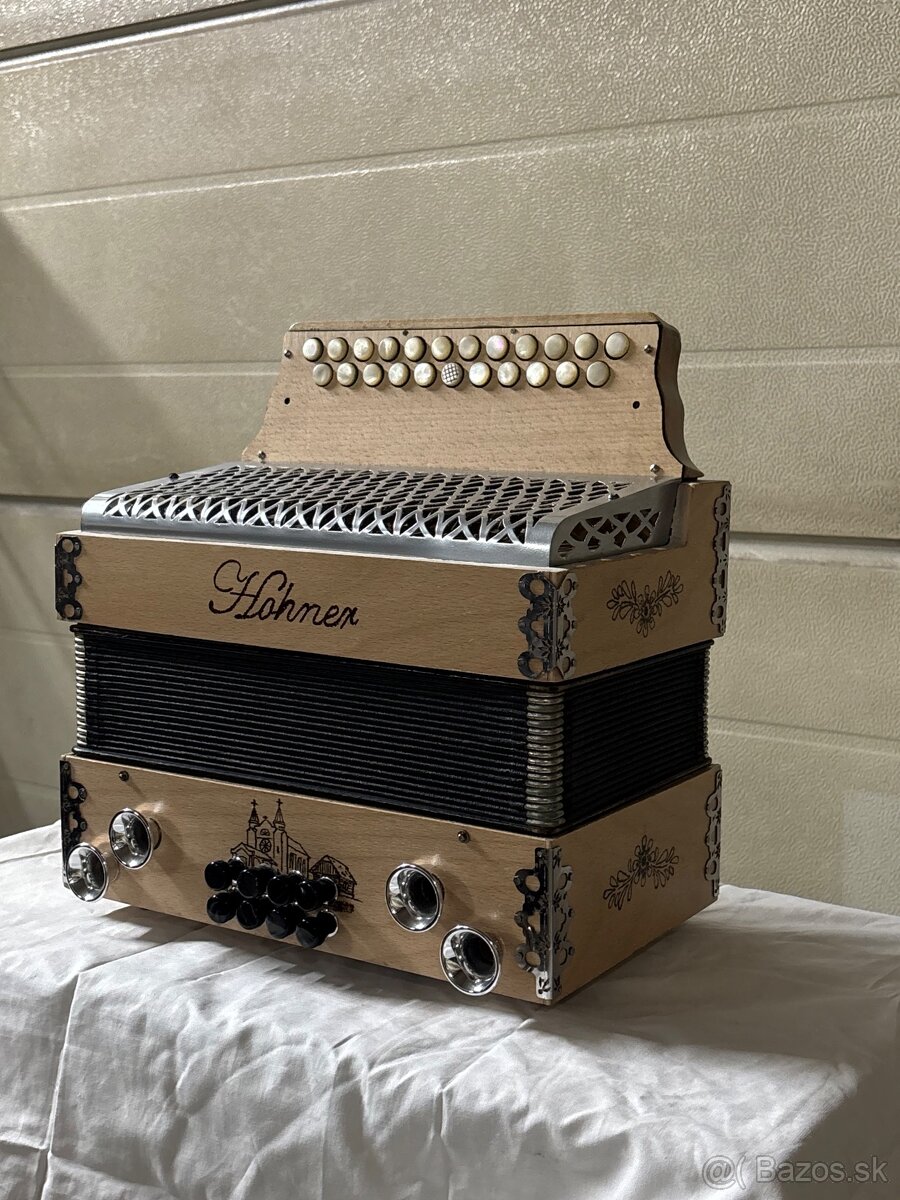 Hohner heligónka CF – 2 hlas - 3