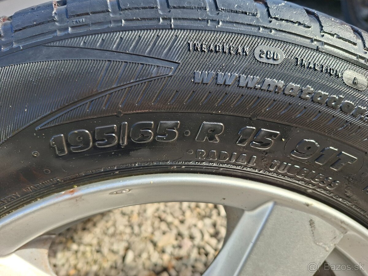 Hlinikove disky + pneu. na Opel - 3