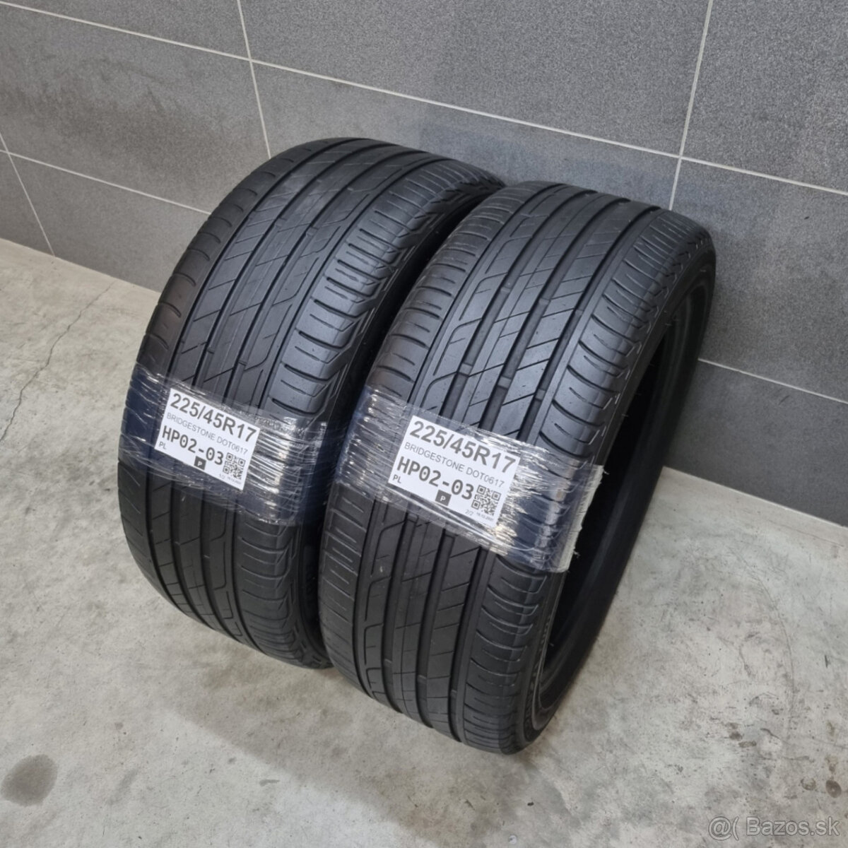 Letné pneumatiky 225/45 R17 BRIDGESTONE - 3
