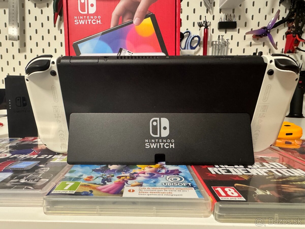 Nintendo Switch Oled + hry - 3