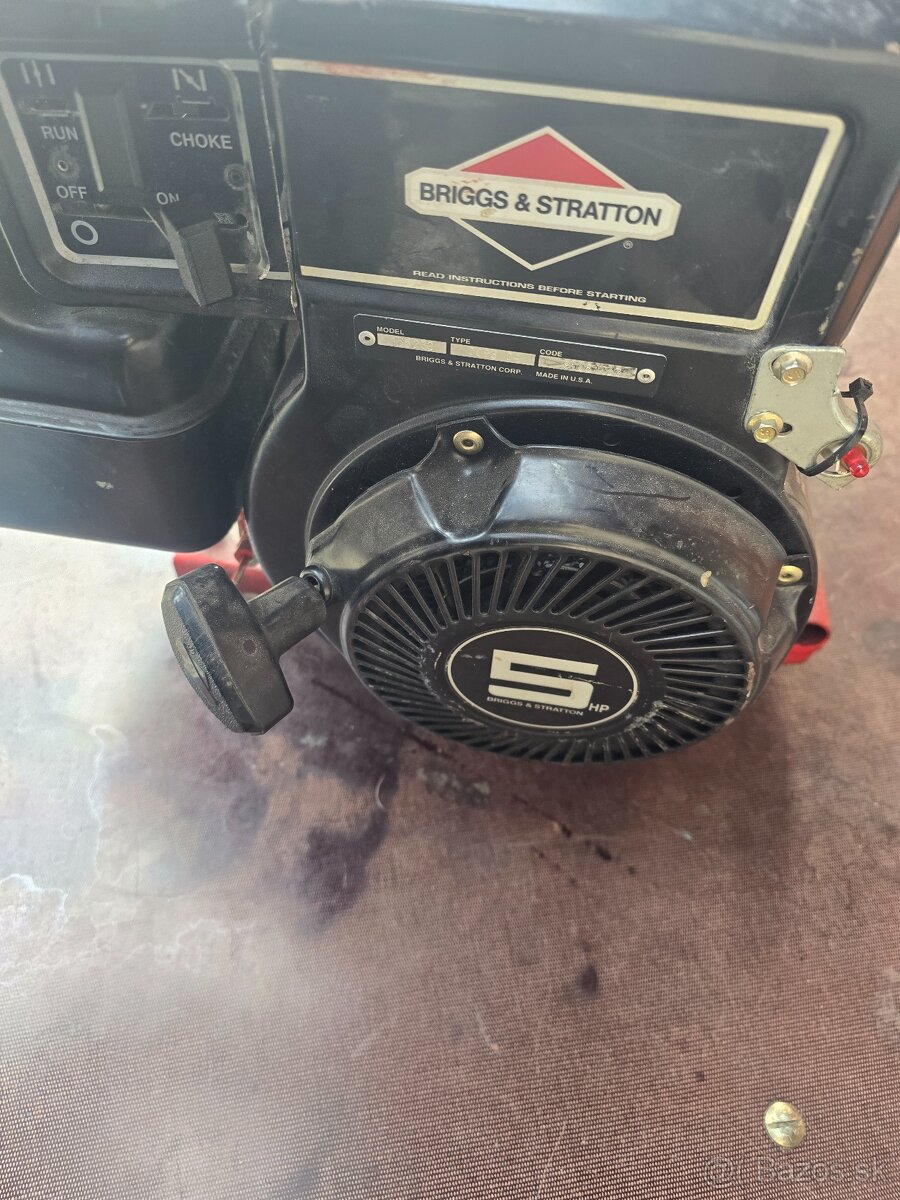 Predám elektrocentrálu 2KVA BRIGGS STRATION - 3