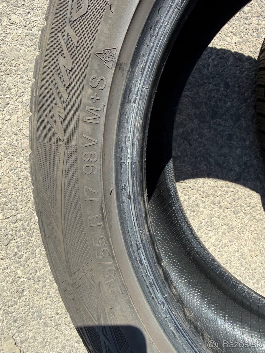 215/55 R17 Vredestein 2 ks - 3
