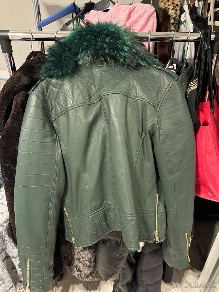 Dámske práve kožené bundy - 3