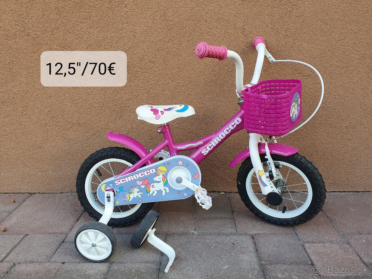 Predám detský 12 1/2" bicykel - 3