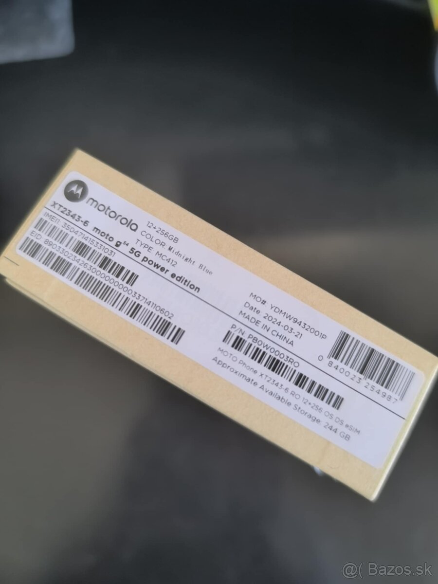 Motorola g54 Power edition 12/256/6000 mAh batéria - 3