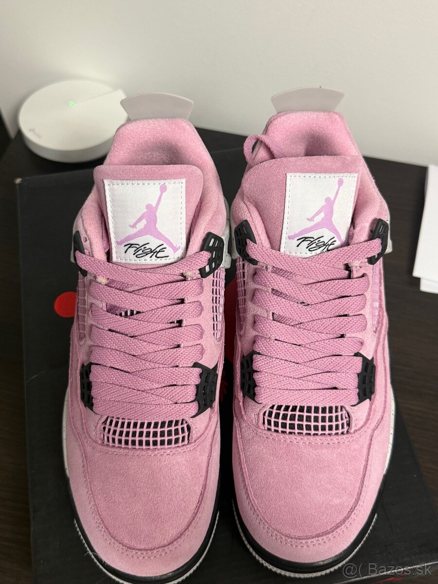 Jordan 4 ruzove tenisky Oreo Pink - 3