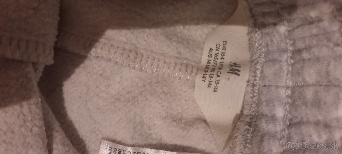 H@m teplaky sede - 164 - 3