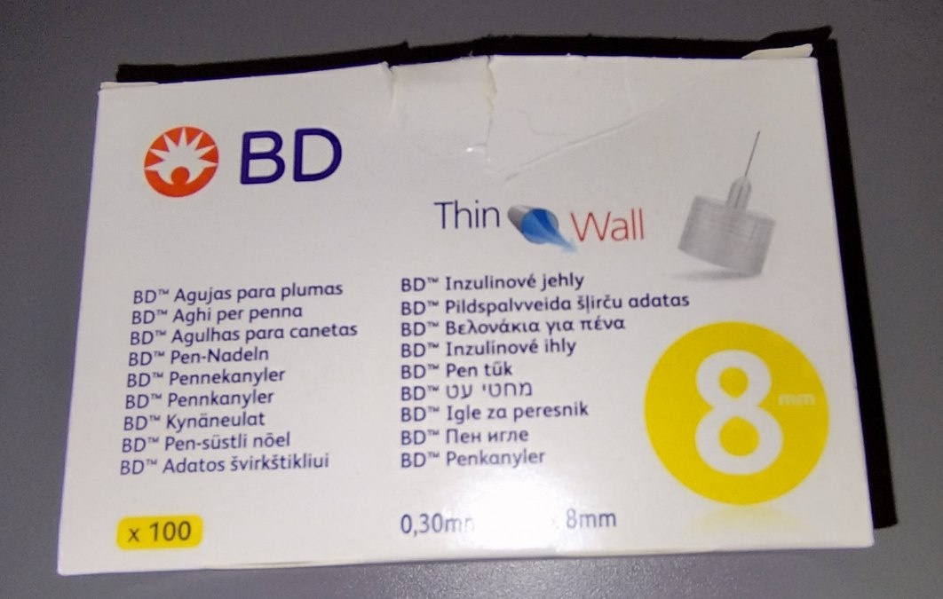 Inzulínové ihly 0,3mm - 3