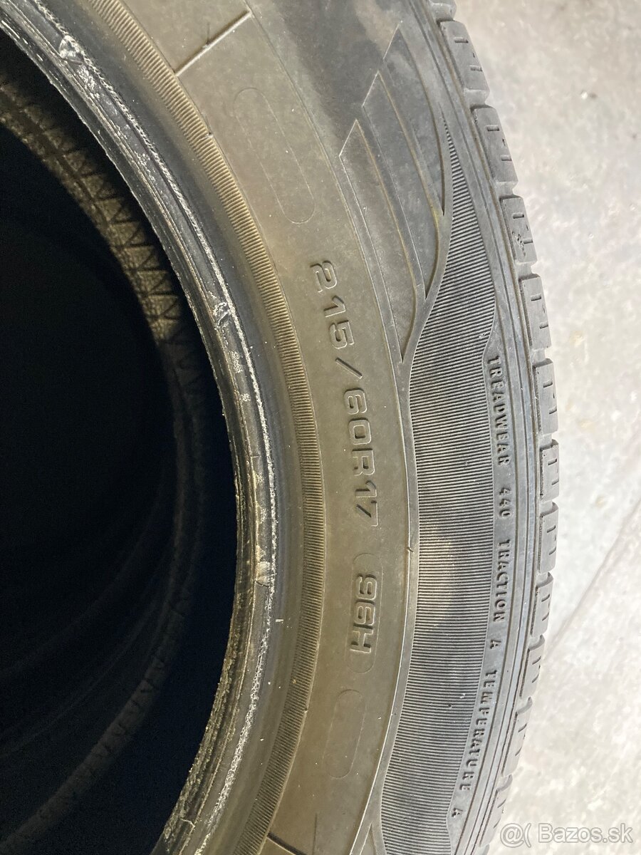 Letné pneumatiky 215/60r17 - 3