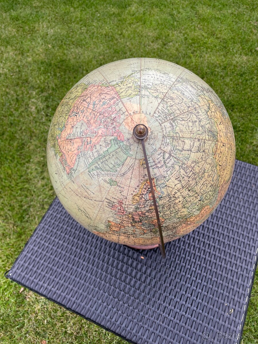 starožitny globus Berlín -Lichterfelde - 3