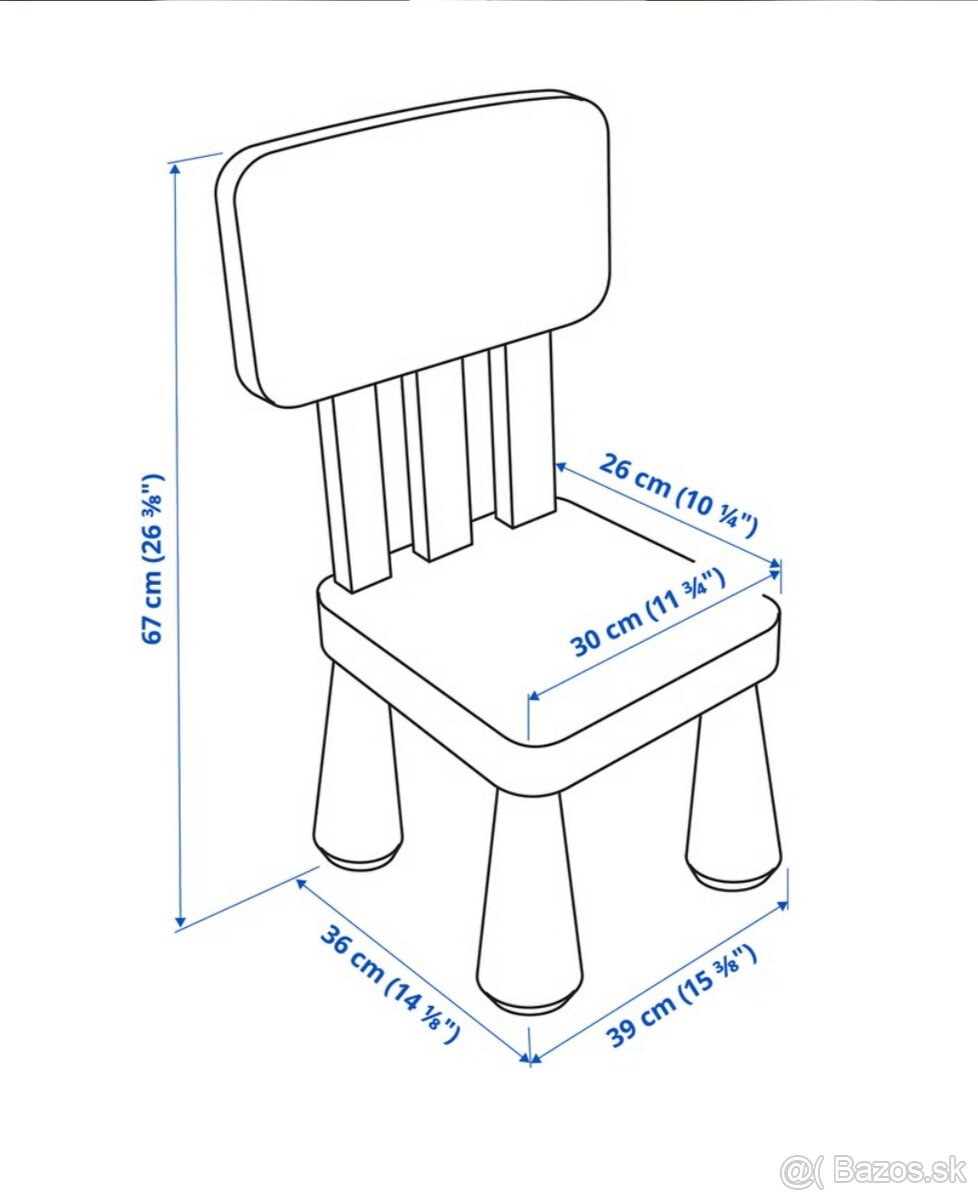 Detské stoličky IKEA Mamut - 3
