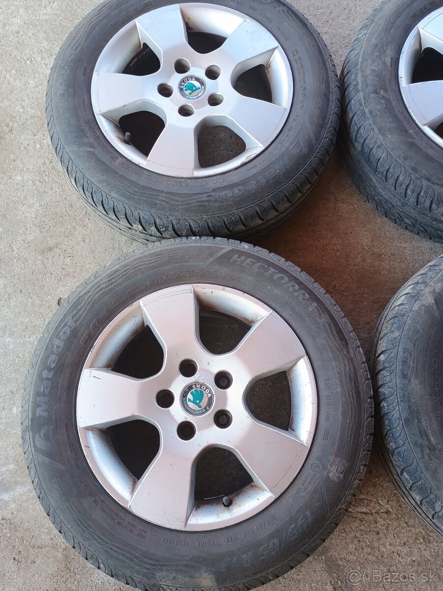 Letná sada kolies R15 Škoda - 3